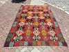 Vintage Kilim Rug 313cm x 187cm Handmade Wool Cotton