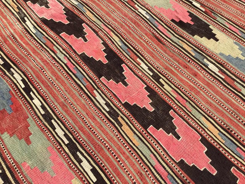 Vintage Kilim Rug 315cm x 233cm Western Turkey