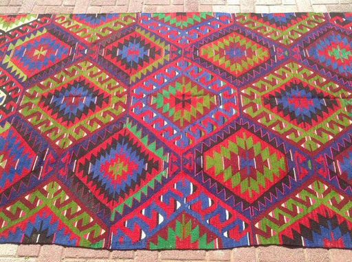 Vintage Kilim Rug 323cm x 164cm fra Tyrkia