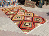 Vintage Kilim Rug 329cm x 192cm Handmade Wool Turkey