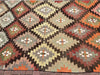 Vintage Kilim Rug 331cm x 171cm From Western Turkey