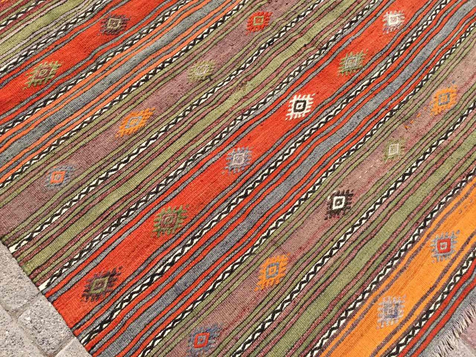 Tappeto Kilim vintage 335 cm x 164 cm Prodotto in Turchia