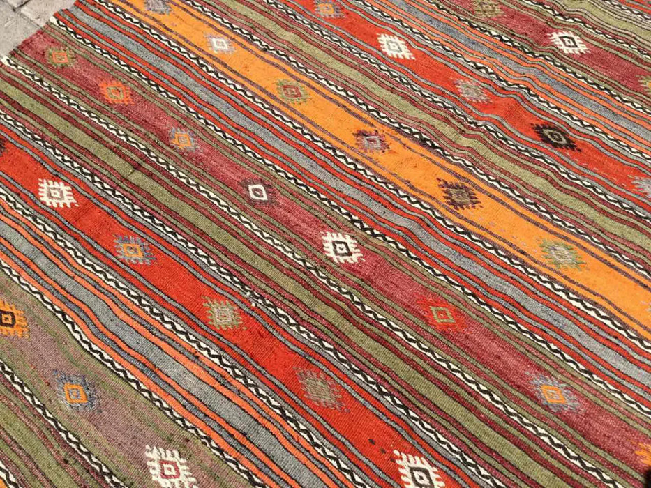 Tappeto Kilim vintage 335 cm x 164 cm Prodotto in Turchia