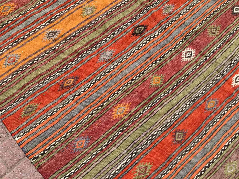 Tappeto Kilim vintage 335 cm x 164 cm Prodotto in Turchia