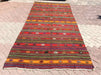 Vintage Kilim Rug 357cm x 162cm Handmade Western Turkey