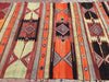 Vintage Kilim Rug 364cm x 198cm Hand-Spun Wool Turkey