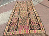 Vintage Kilim Rug 370cm x 170cm Hand Spun Wool Turkey