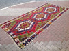 Vintage Kilim Rug 386cm x 170cm Handmade from Turkey