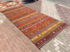 Vintage Kilim Rug 389cm x 174cm Handcrafted Wool Cotton