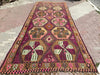 Vintage Kilim Rug 449cm x 172cm Hand Spun Wool Turkey