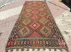Vintage Kilim Rug 475cm x 175cm Handmade Wool Western Turkey
