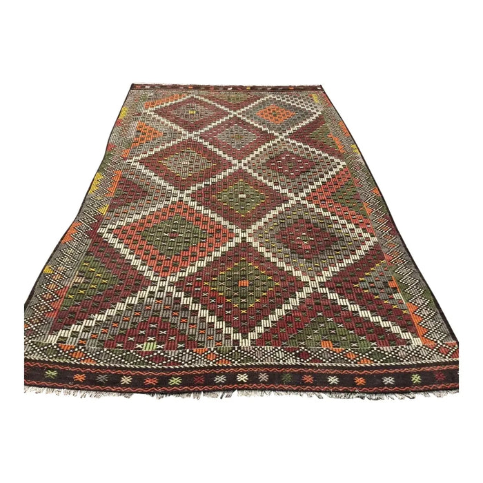 Vintage Kilim Rug Rebecca 206Cm X 340Cm Handcrafted