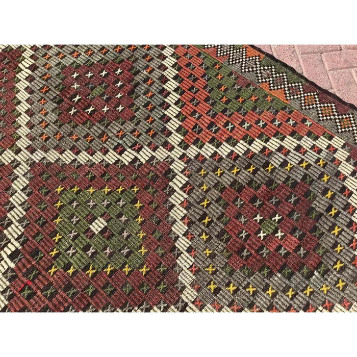 Vintage Kilim Rug Rebecca 206Cm X 340Cm Handcrafted