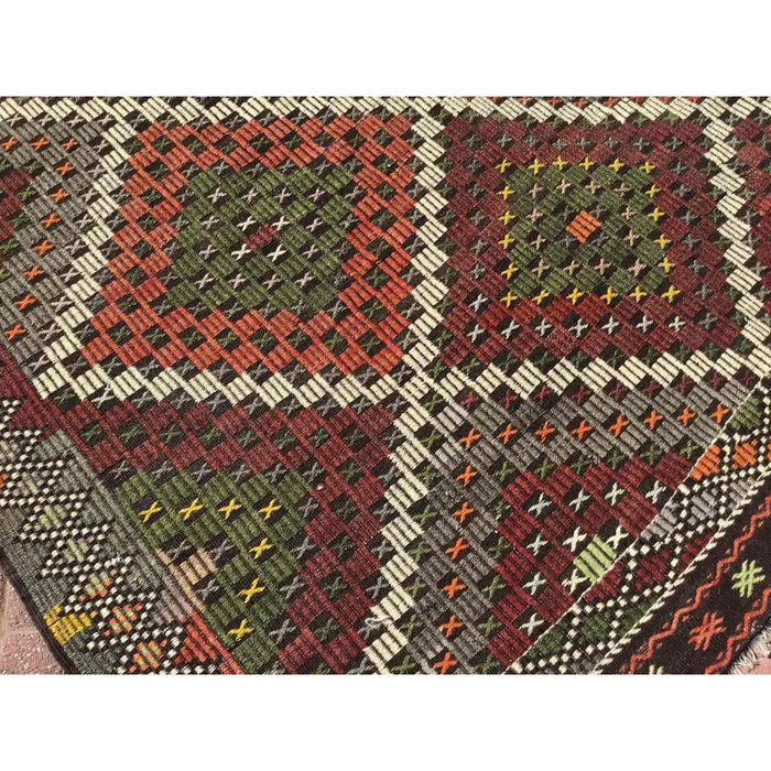 Vintage Kilim Rug Rebecca 206Cm X 340Cm Handcrafted