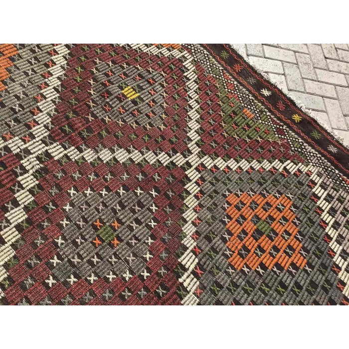 Vintage Kilim Rug Rebecca 206Cm X 340Cm Handcrafted