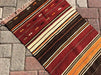 Vintage Kilim Runner 230cm x 52cm Hallway Rug #244