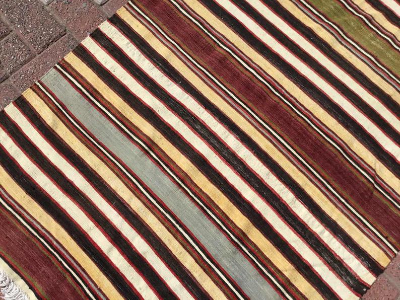 Vintage Kilim Runner 270cm x 90cm From Turkey