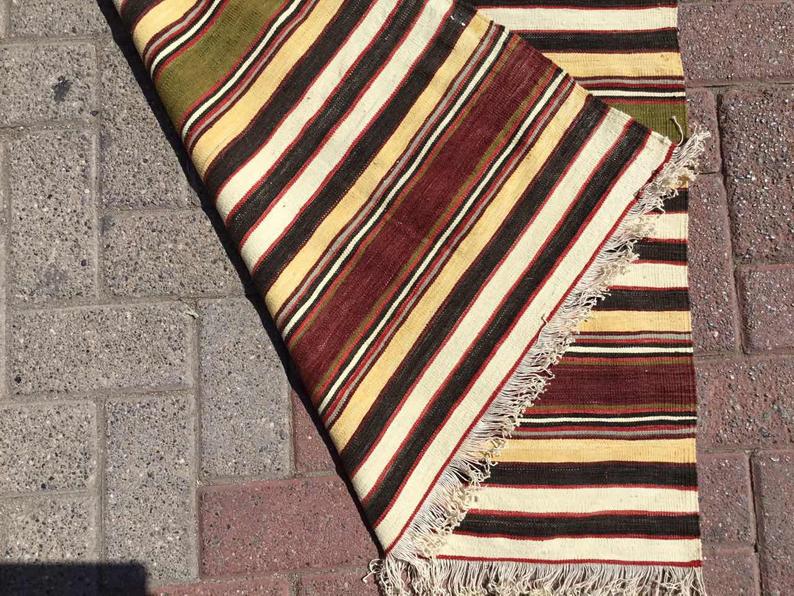 Vintage Kilim Runner 270cm x 90cm From Turkey