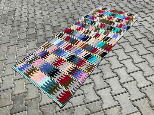 Vintage Kilim Runner Rug 205cm x 89 cm Turkista