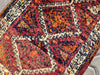 Vintage Kurdish Handmade Mini Rug 89cm x 53cm