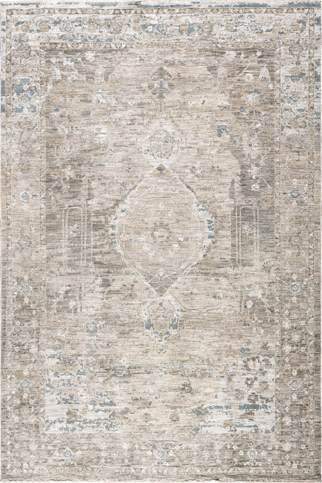 Tappeto vintage beige chiaro 160x230 cm