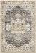 Vintage Light Blue Medallion Area Rug 120x180 cm