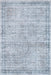 Vintage Light Blue Washable Area Rug 120x180 cm
