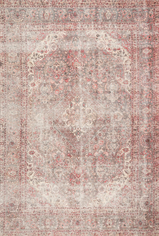 Vintage Machine Washable Multicolor Medallion Area Rug