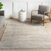 Vintage Medallion Area Rug 120x180 cm Light Beige