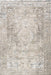 Vintage Medallion Area Rug 150x240 Cm Light Beige