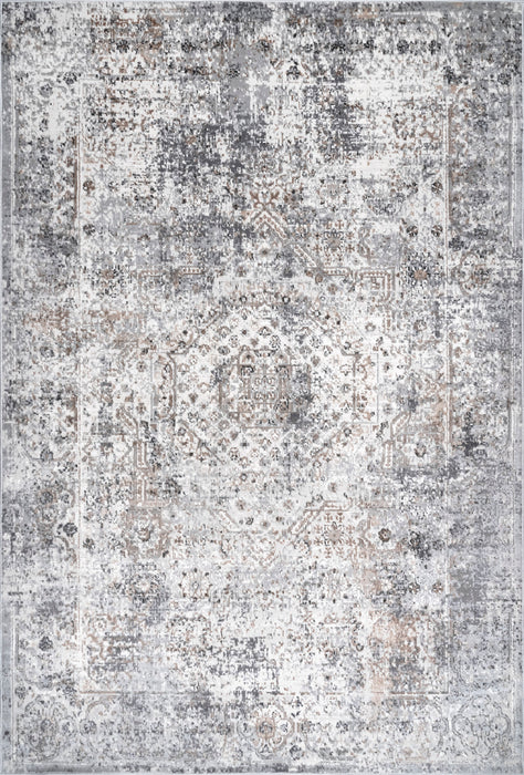 Vintage Medallion Area -matto 160cm beige