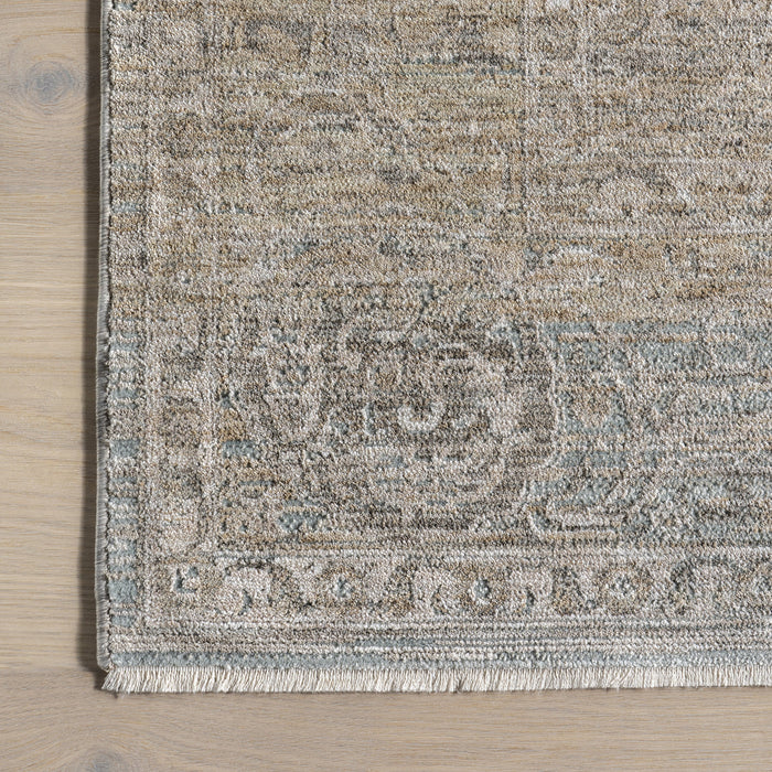 Vintage Medallion Area -matto 160x230 cm Vaalea beige