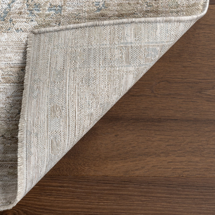 Vintage Medallion Area -matto 160x230 cm Vaalea beige