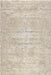 Vintage Medallion Area Rug 160x230 cm Light Beige