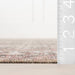 Vintage Medallion Area Rug 160x230 cm Light Grey
