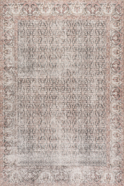 Vintage Medallion Area -matto 160x230 cm vaaleanharmaa