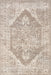 Vintage Medallion Area Rug 160x230 cm in Beige