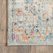 Vintage Medallion Area Rug Blue 150x240 cm