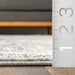 Vintage Medallion Area Rug Blue 160x230 cm