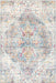 Vintage Medallion Area Rug Blue 160x230 cm