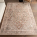 Vintage Medallion Area Rug Light Brown 160x230 cm