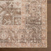 Vintage Medallion Area Rug Light Brown 160x230 cm