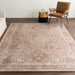 Vintage Medallion Area Rug Light Brown 160x230 cm