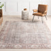 Vintage Medallion Area Rug Light Grey 150x230 cm