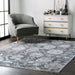 Vintage Medallion Area Rug in Grey 160 cm x 230 cm