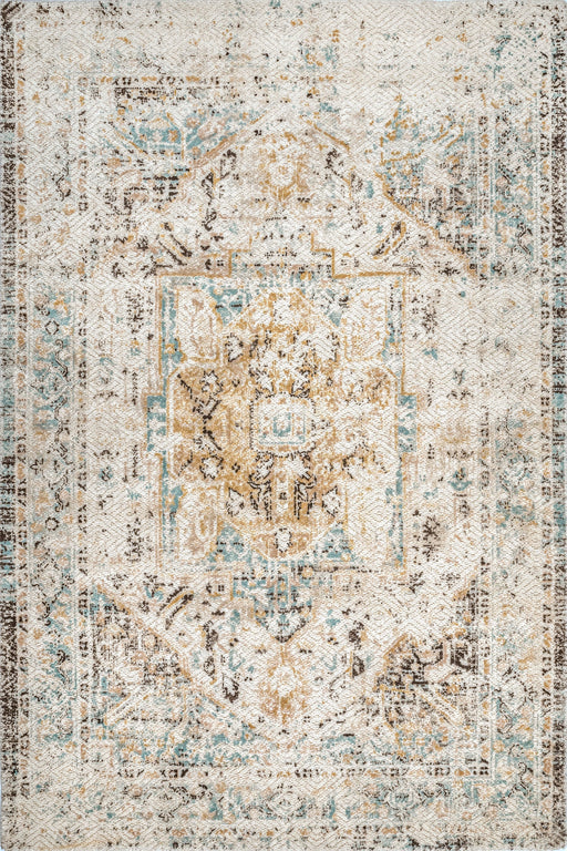 Vintage Medallion Area Rug in Multicolor 160x230 cm