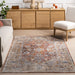 Vintage Medallion Fringe Area Rug 160x230 cm Rust