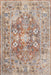 Vintage Medallion Fringe Area Rug 160x230 cm Rust