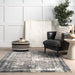 Vintage Medallion Rug 160x230 cm Dark Grey