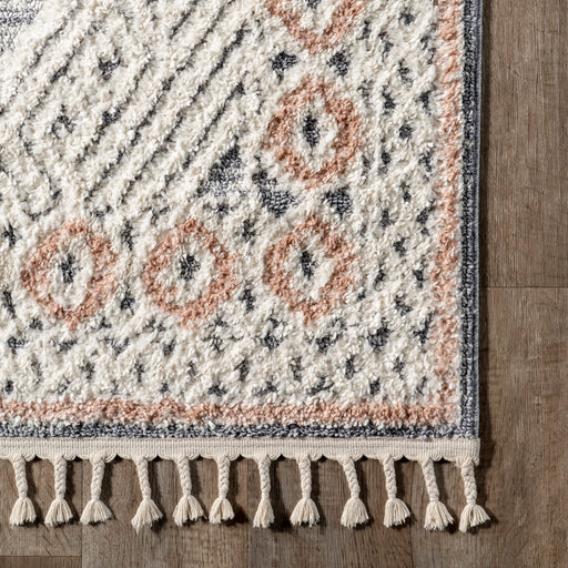 Vintage Multicolor Diamond Area Rug 160x230cm